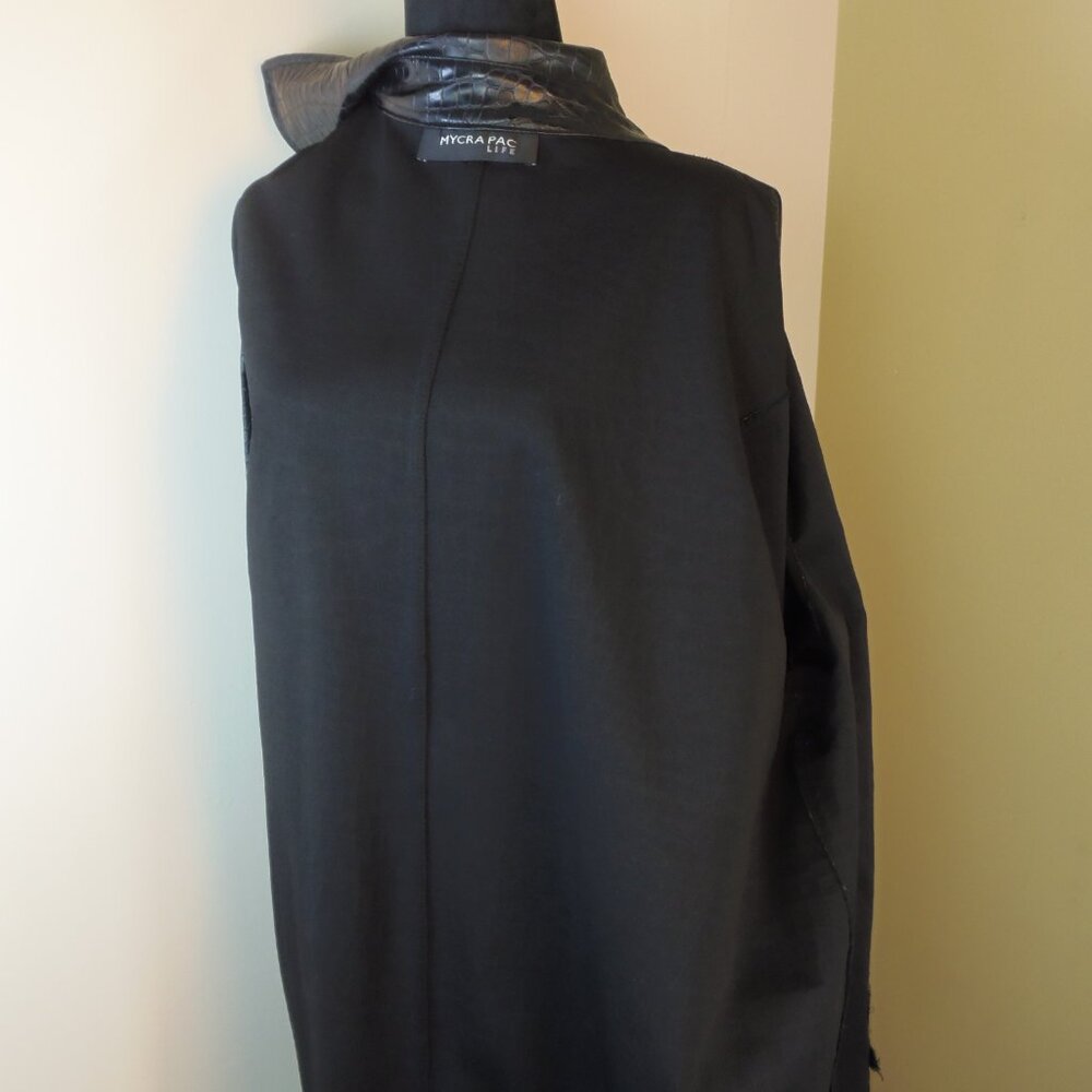 Mycra Pac‎ Life Crocodile Pattern Full Length 2X woman's Coat MobWife WhimsyGoth - Picture 14 of 16